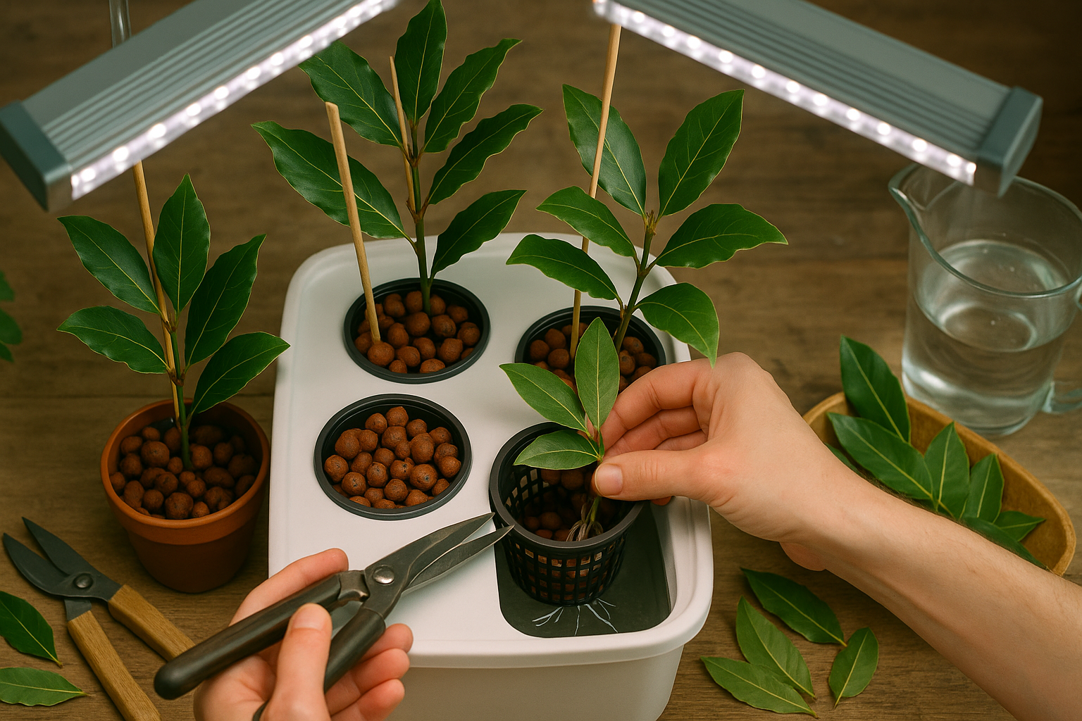 Step-by-Step Setup for Hydroponic Bay Leaf Success