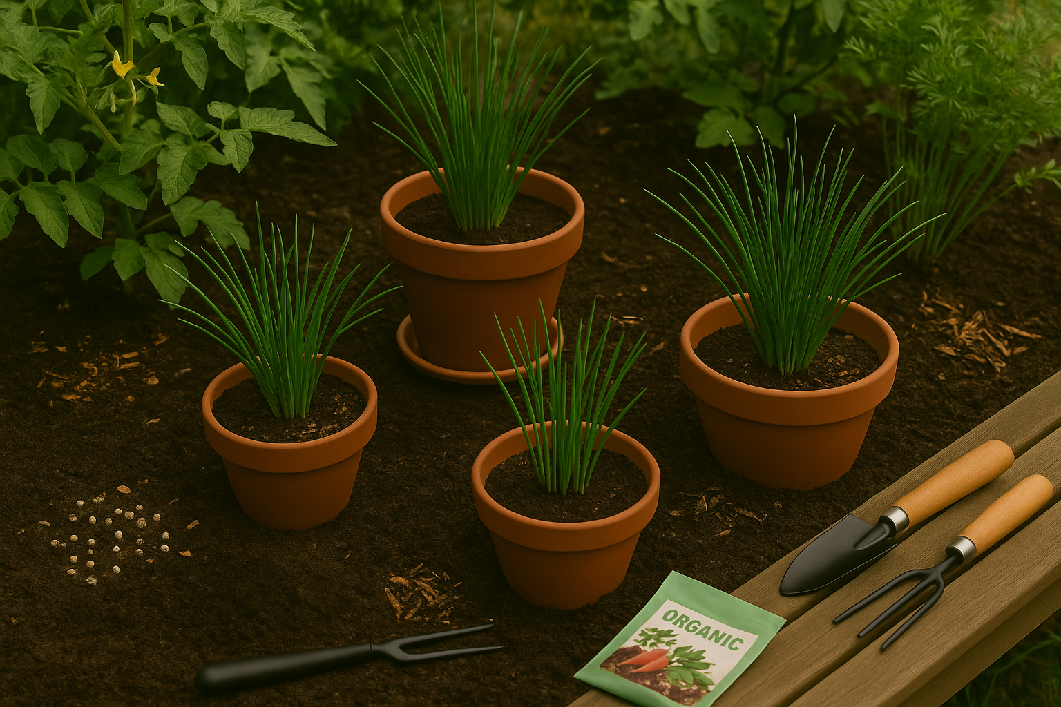 Tips for Faster and Healthier Chive Growth
