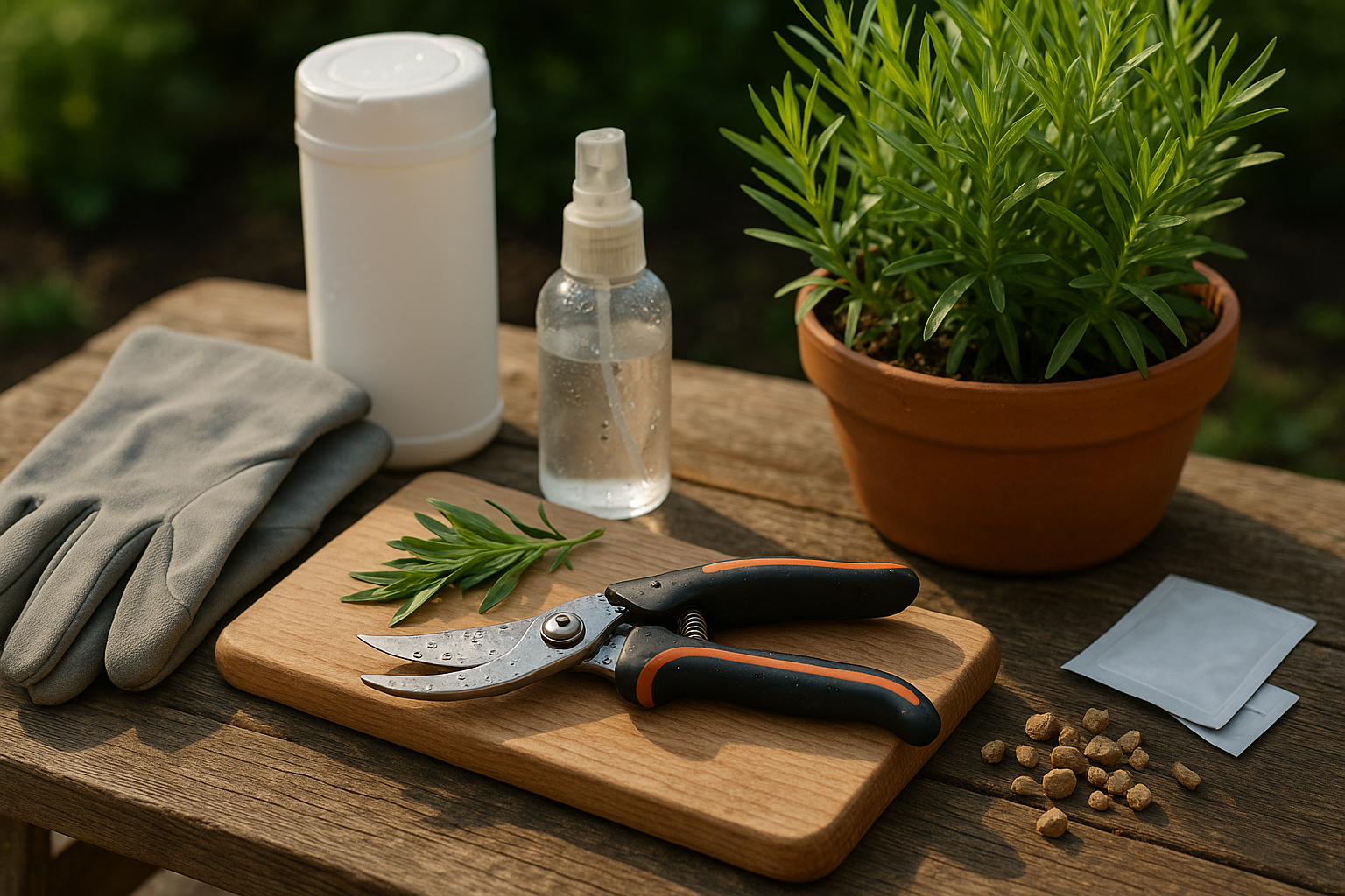 Tools and Preparation for Pruning