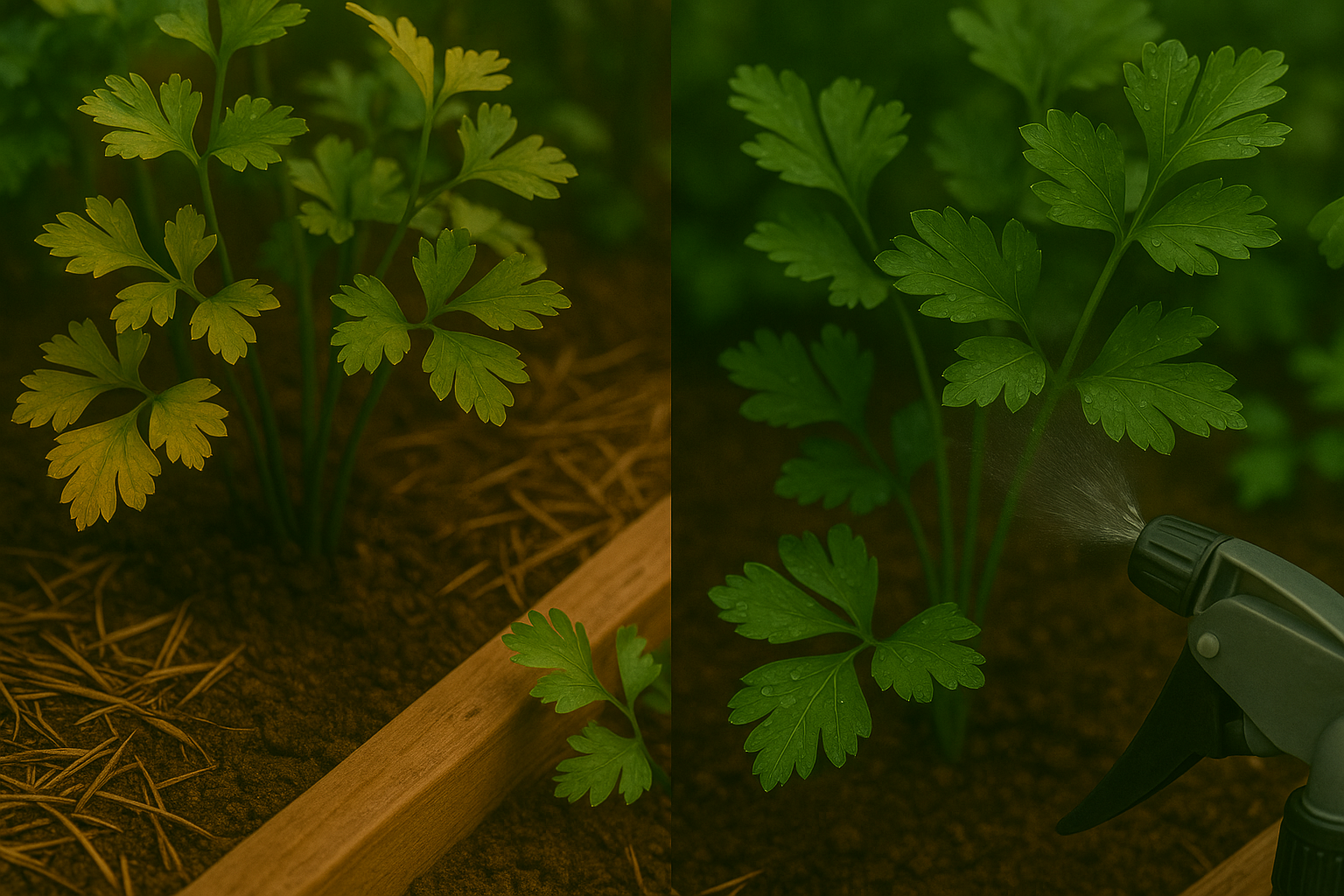 Troubleshooting Common Parsley Regrowth Problems section