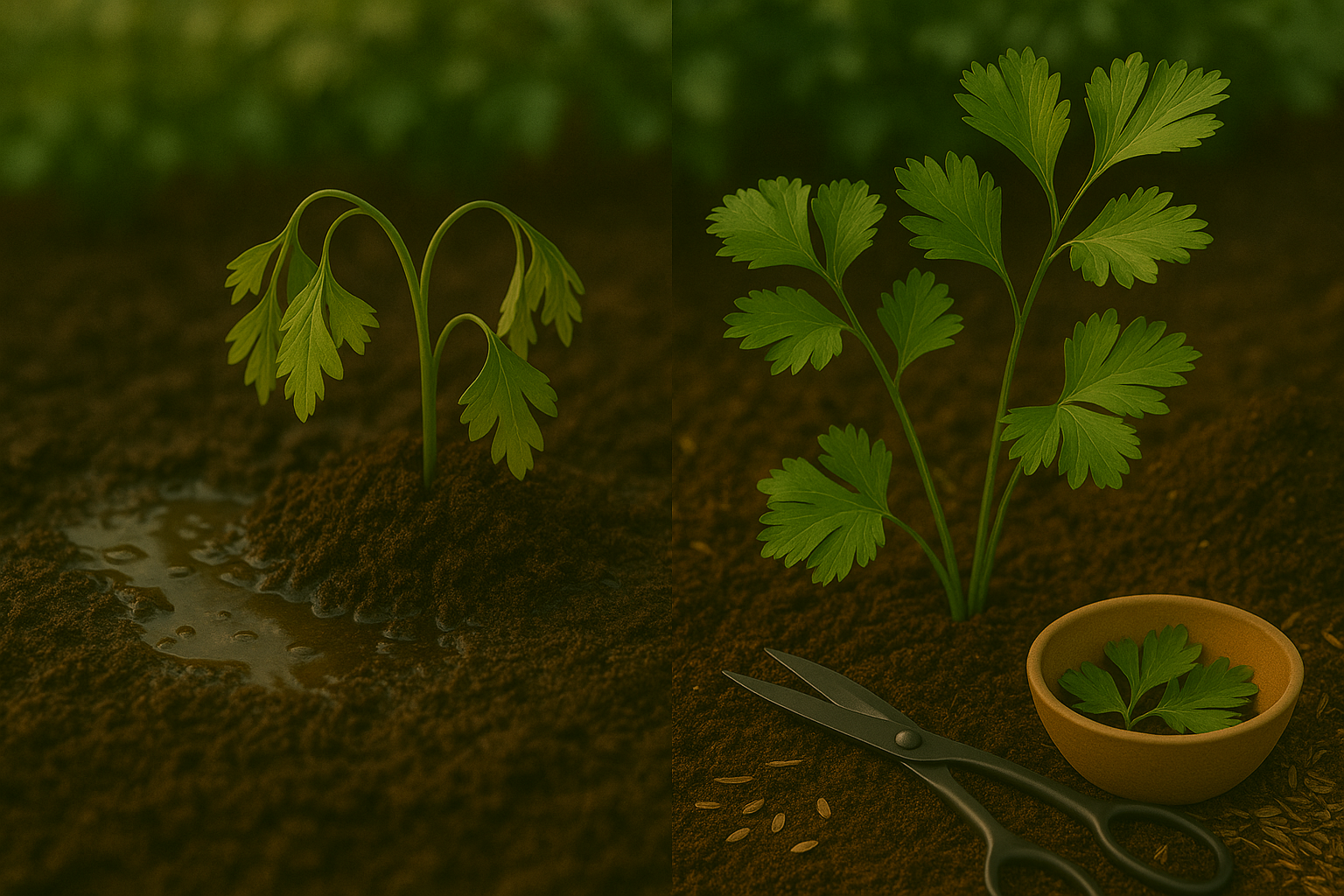 Troubleshooting Common Parsley Soil Problems