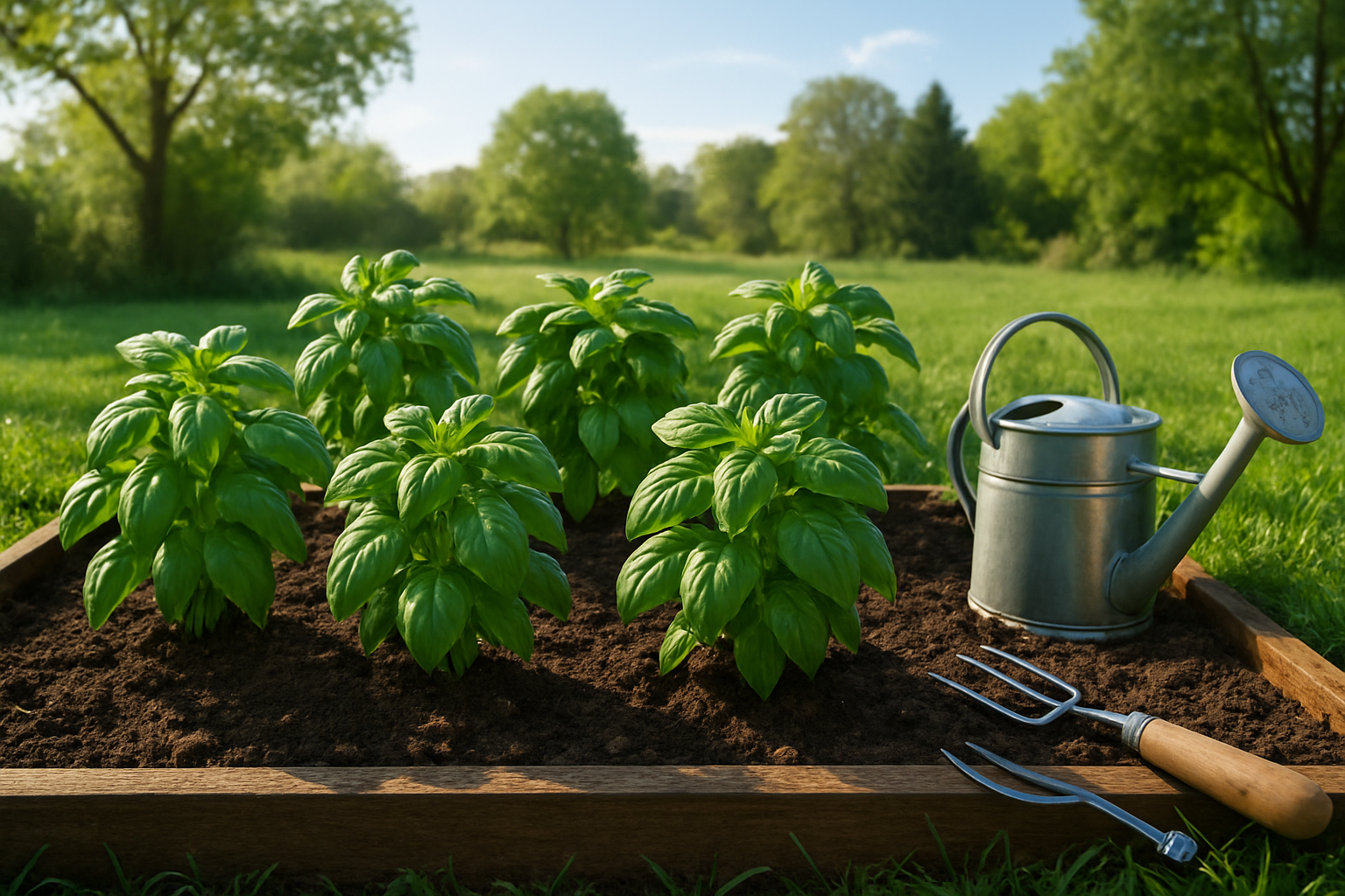 Under Basil Growing Basics