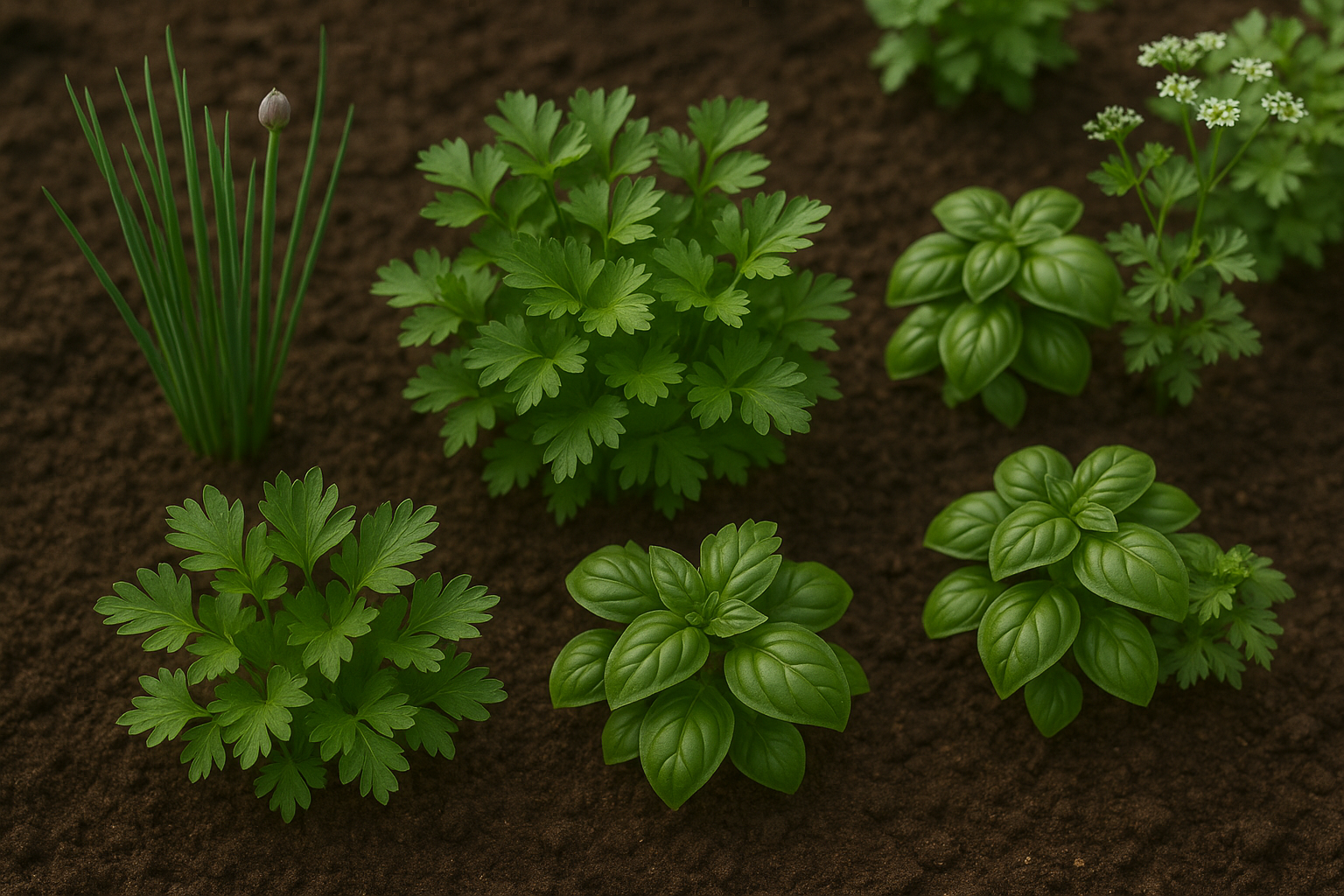 Under Best Herb Companions for Parsley