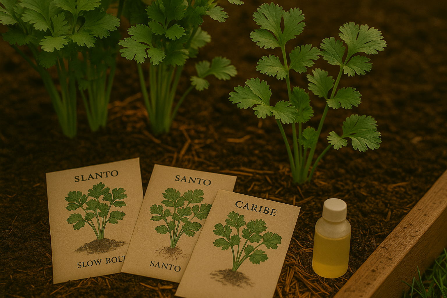 Under Choosing the Right Cilantro Variety for Cold Climates