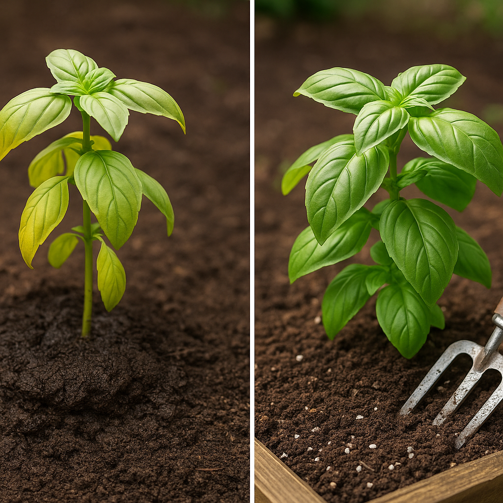 Under Common Soil-Related Basil Problems and Solutions