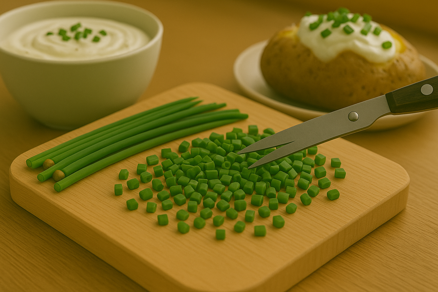 Under Creative Uses for Fresh Hydroponic Chives