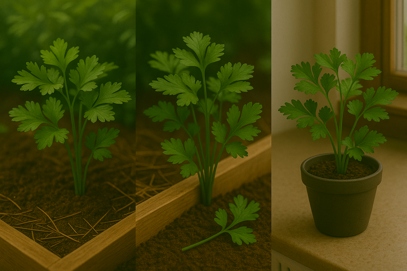 Under Factors That Influence Parsley Watering Needs