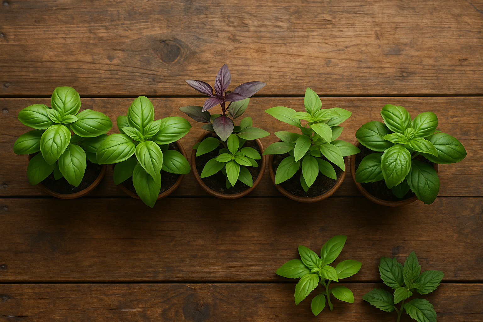 Under Meet the Top 5 Basil Varieties