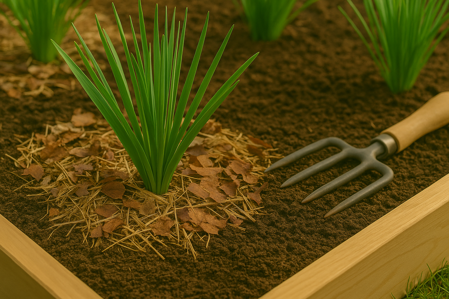 Under Ongoing Soil Care for Thriving Chive Plants