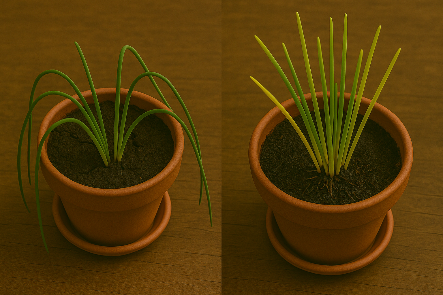 Under Signs Your Chives Need Water or Too Much