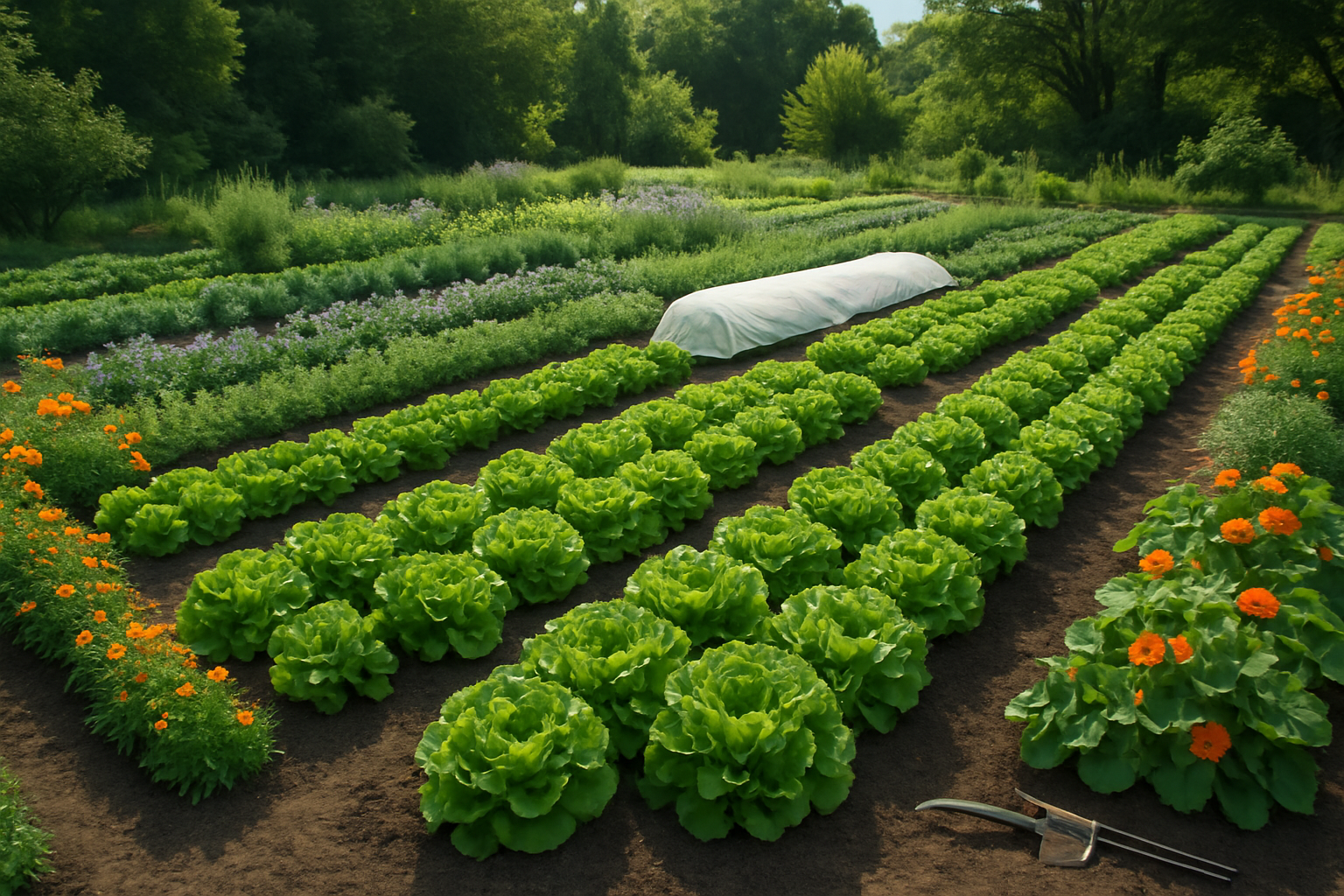Under Sustaining Organic Lettuce Production Long-term