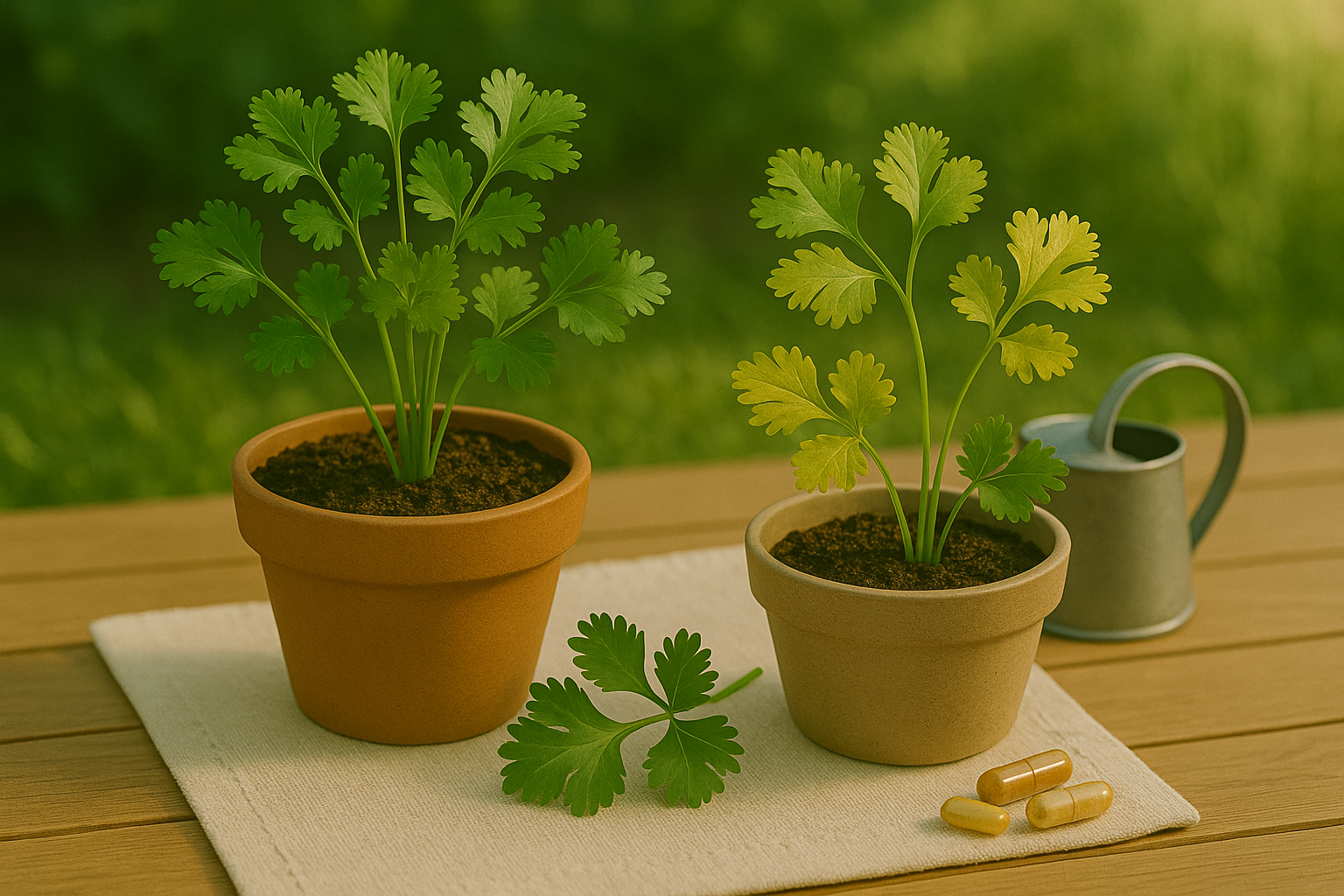 Under Understanding Cilantros Water Needs