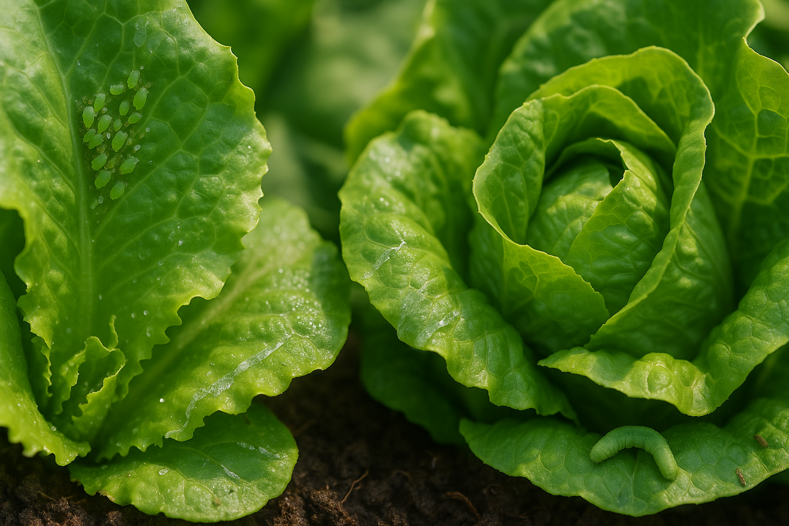 Under Understanding Common Pests Affecting Organic Lettuce