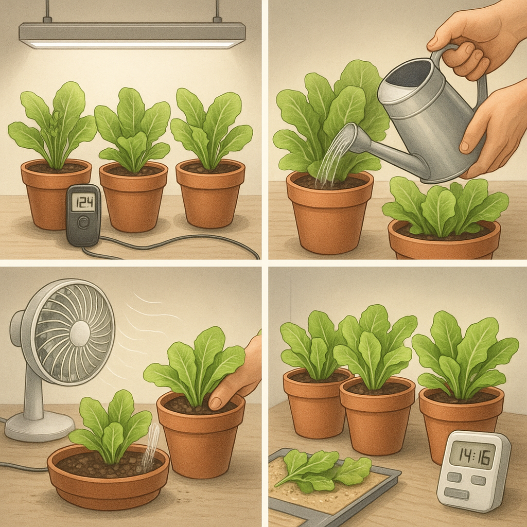 Under heading Best Practices for Growing Lettuce Under LEDs