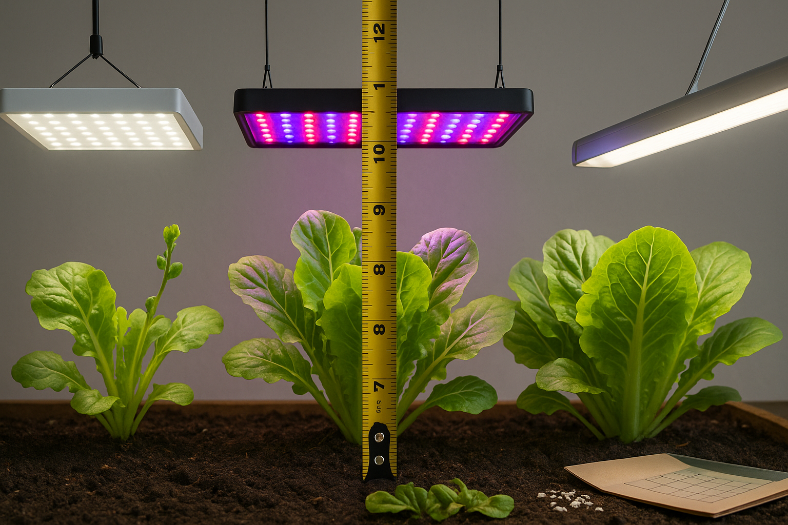 Under heading Choosing the Right LED Grow Lights for Lettuce