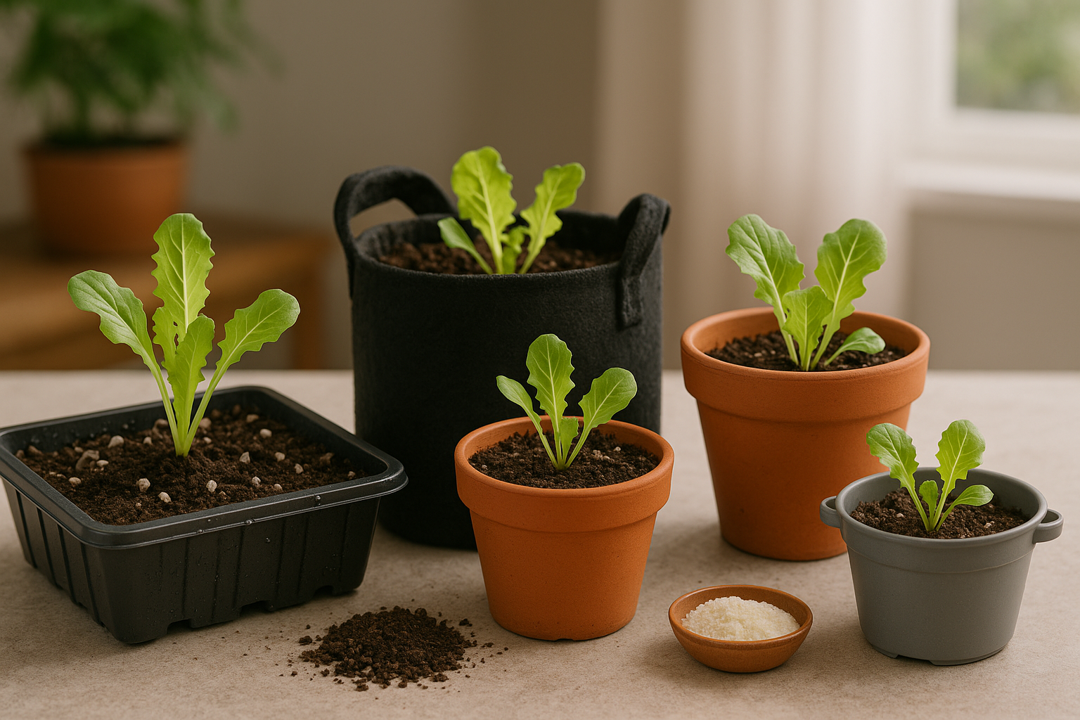 Under heading What to Look for in a Container for Indoor Lettuce