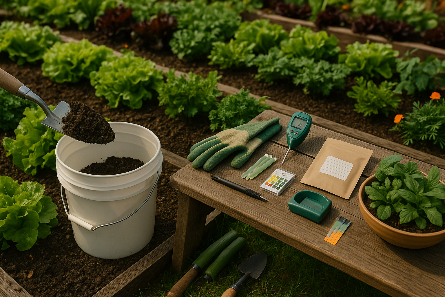 Under the How to Measure and Test Your Soil pH heading
