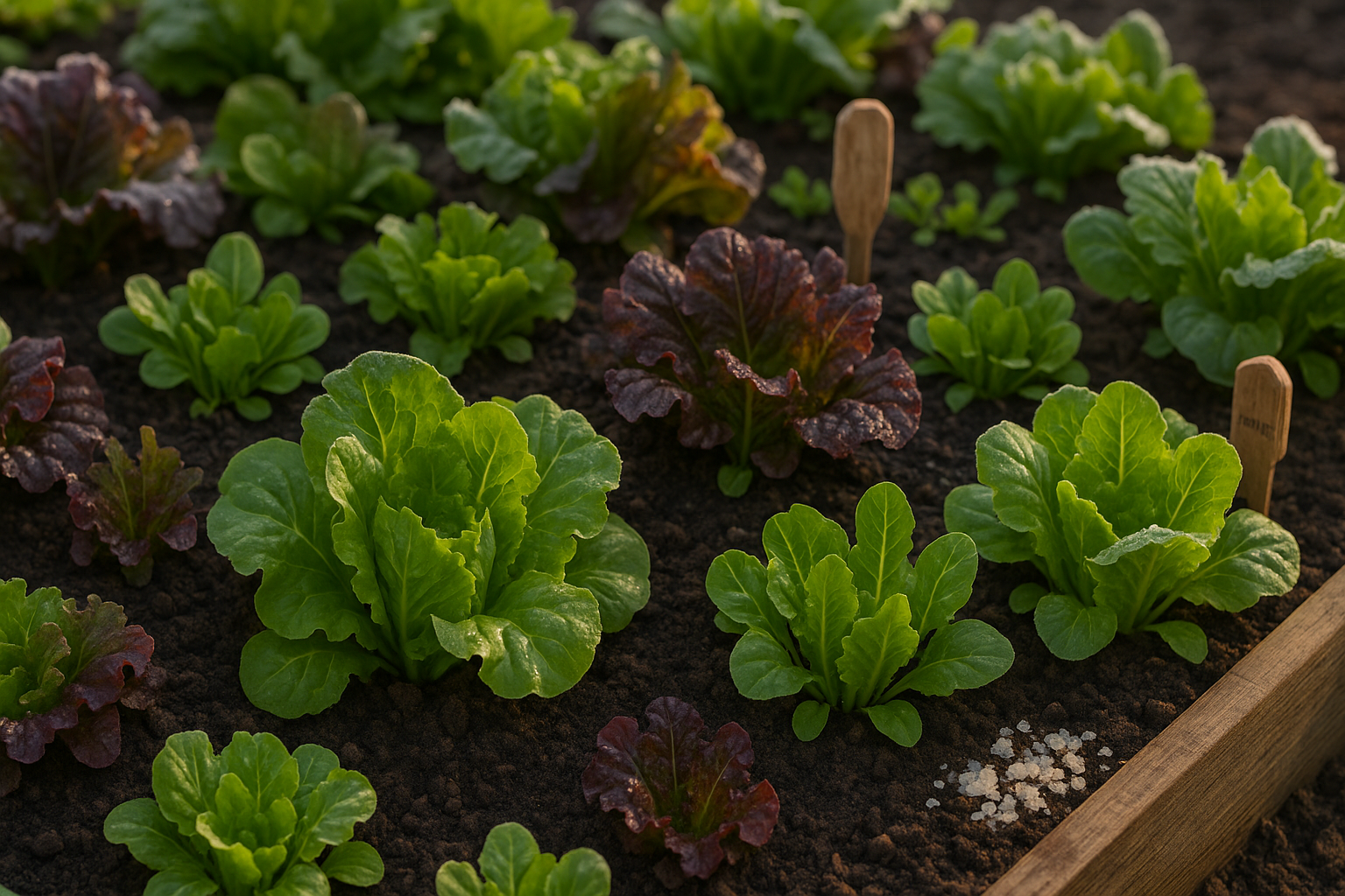 Under the heading Choosing Cold-Tolerant Lettuce Varieties