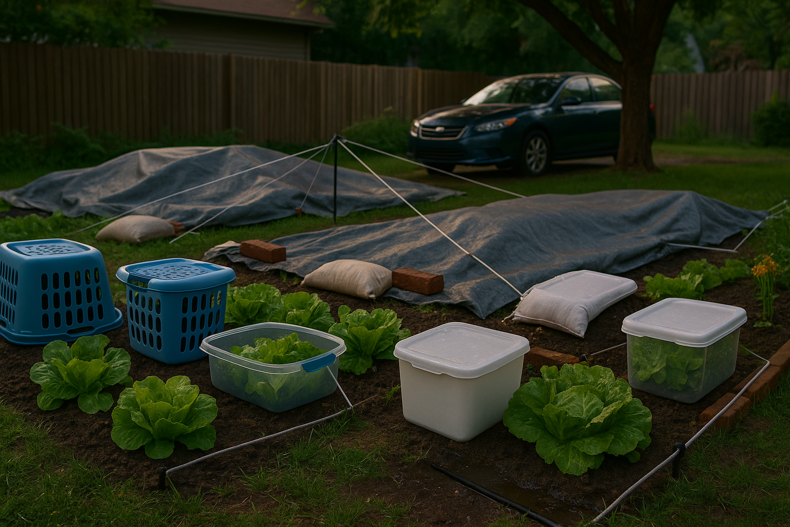 Under the heading DIY Solutions for Emergency Storm Protection