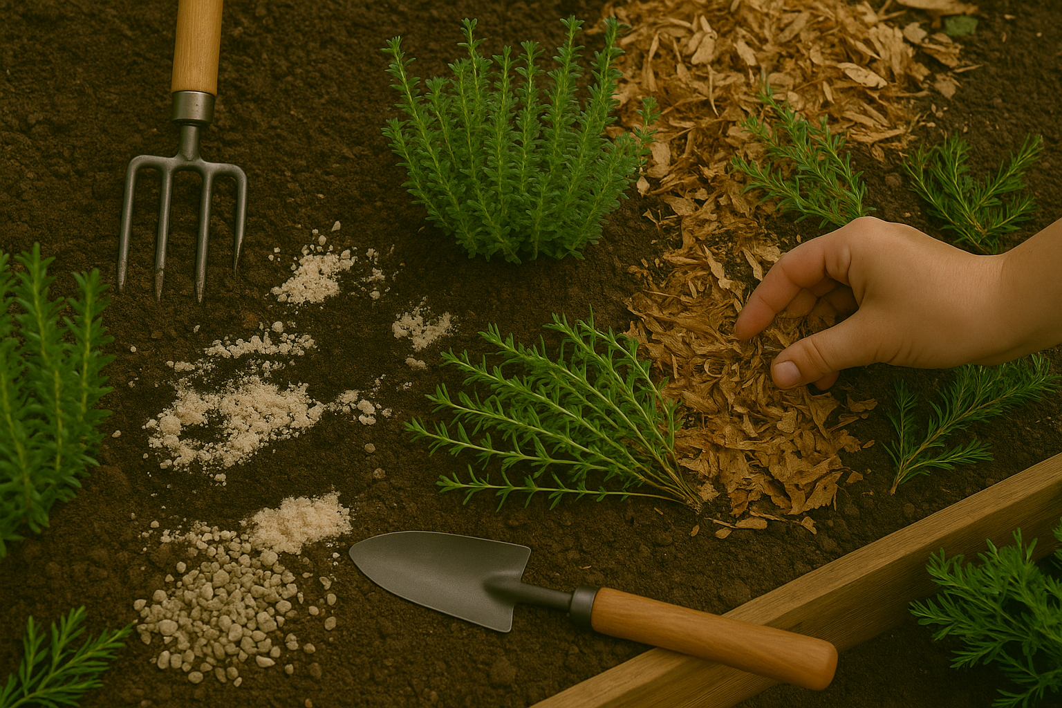 Under the heading How to Prepare Thyme for Winter Outdoors