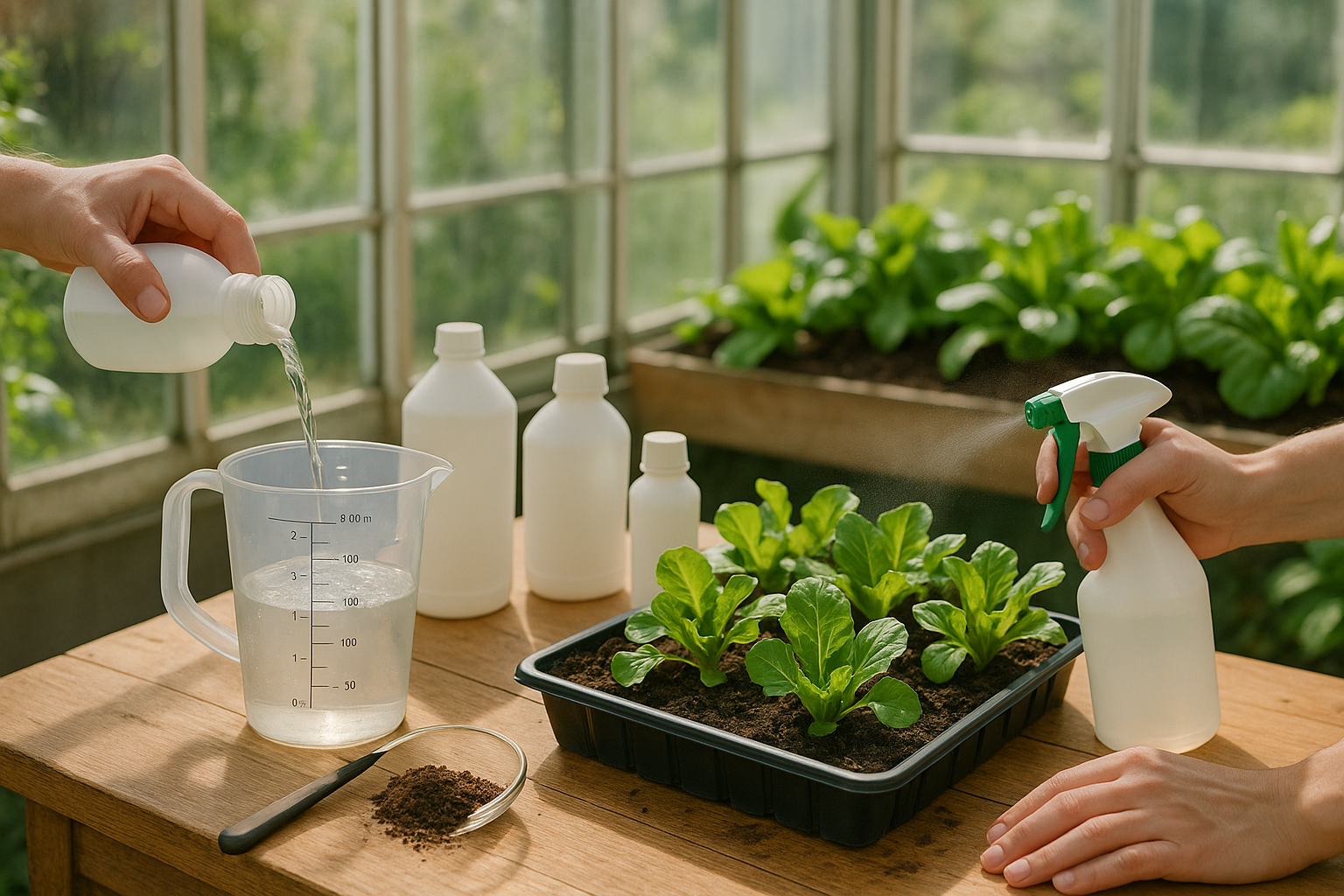 Under the heading Pros and Cons of Liquid Fertilizers for Lettuce