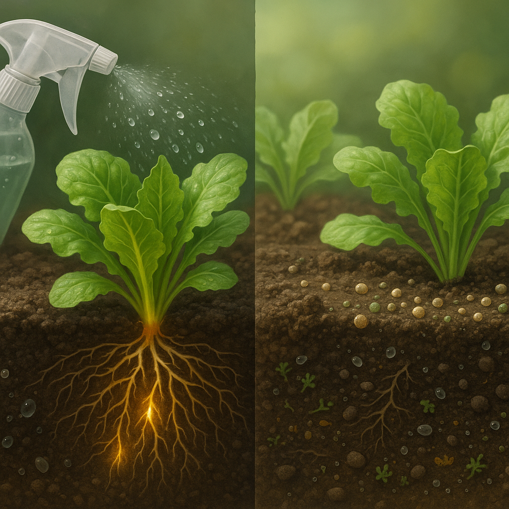 Under the heading Understanding Liquid and Granular Fertilizers