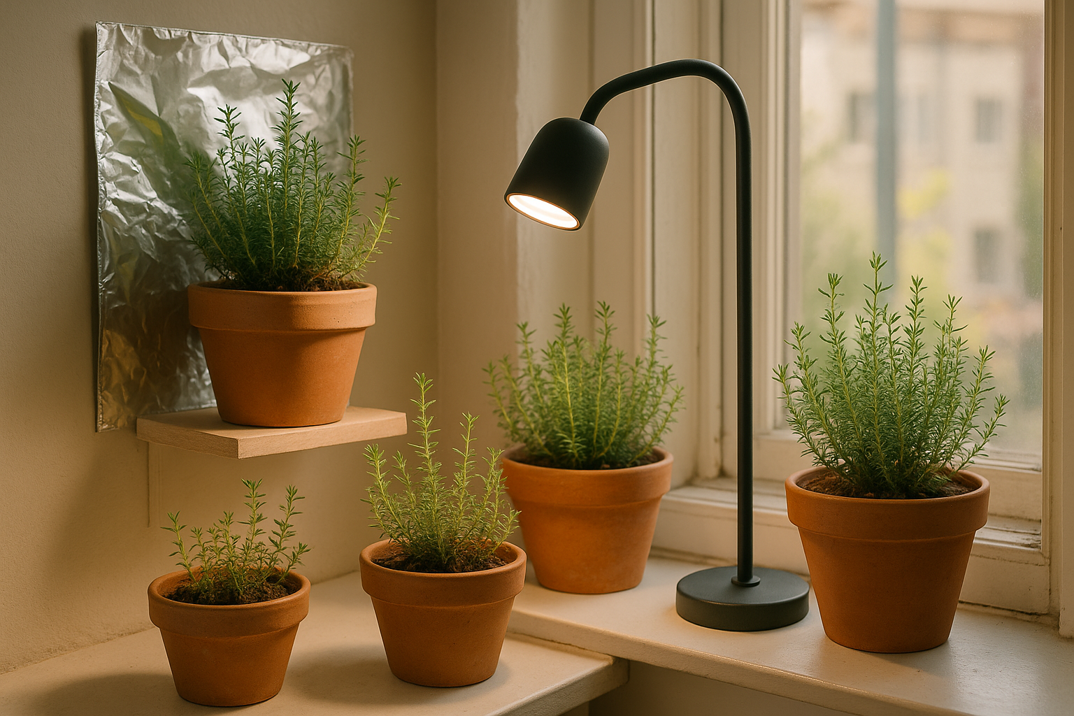 Under the section How Much Sun Thyme Really Needs or Growing Thyme in Less-Than-Ideal Light