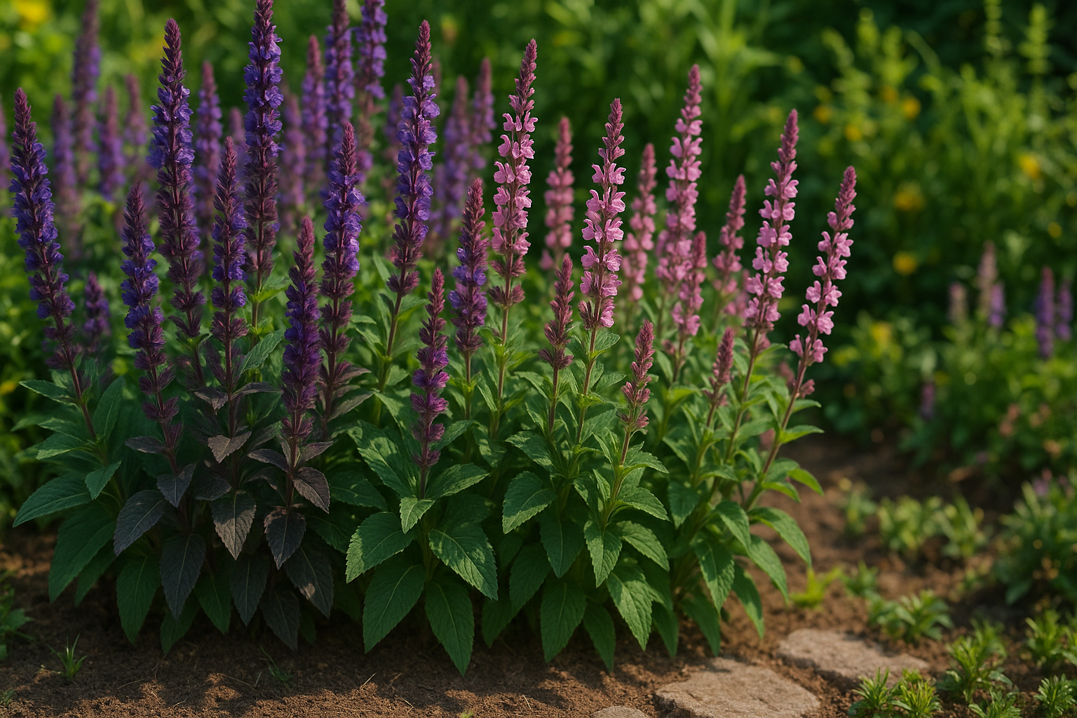 Upright Sage Varieties