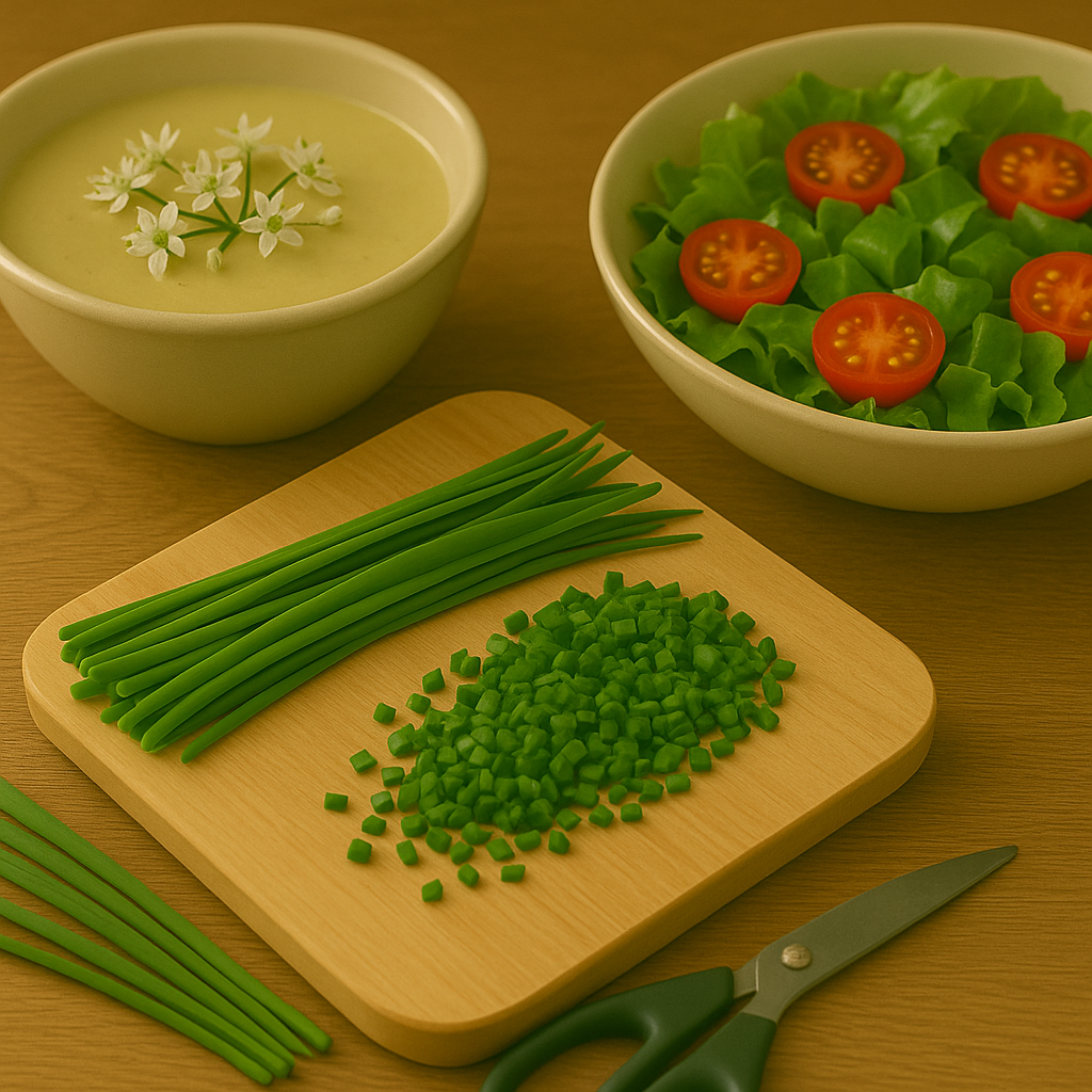 Using Garlic Chives in the Kitchen