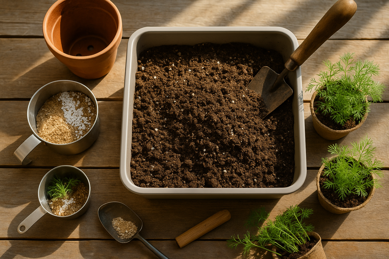 When Growing Dill in Pots Choosing the Right Potting Mix Is Crucial