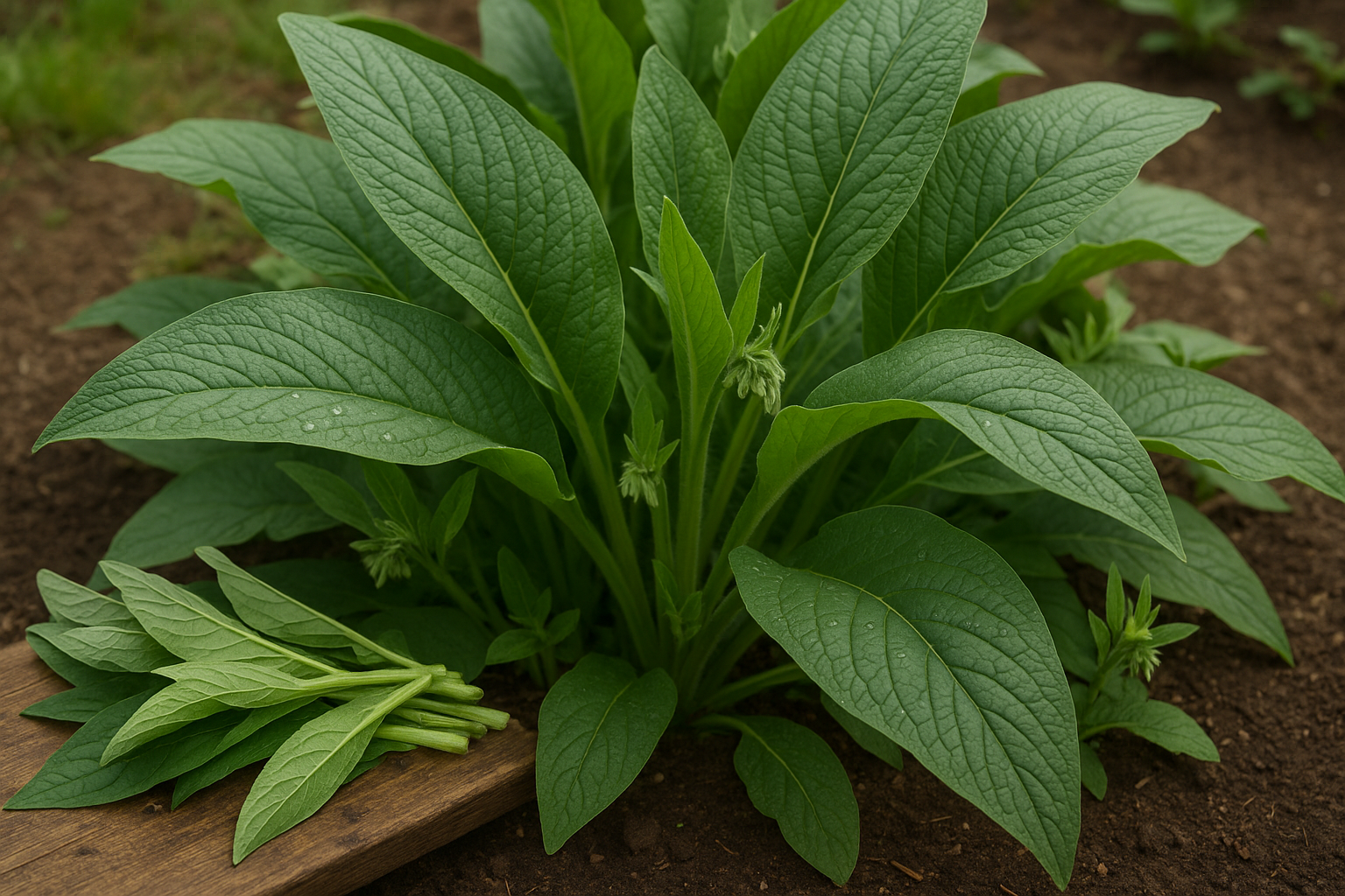 When Is the Best Time to Harvest Comfrey Leaves