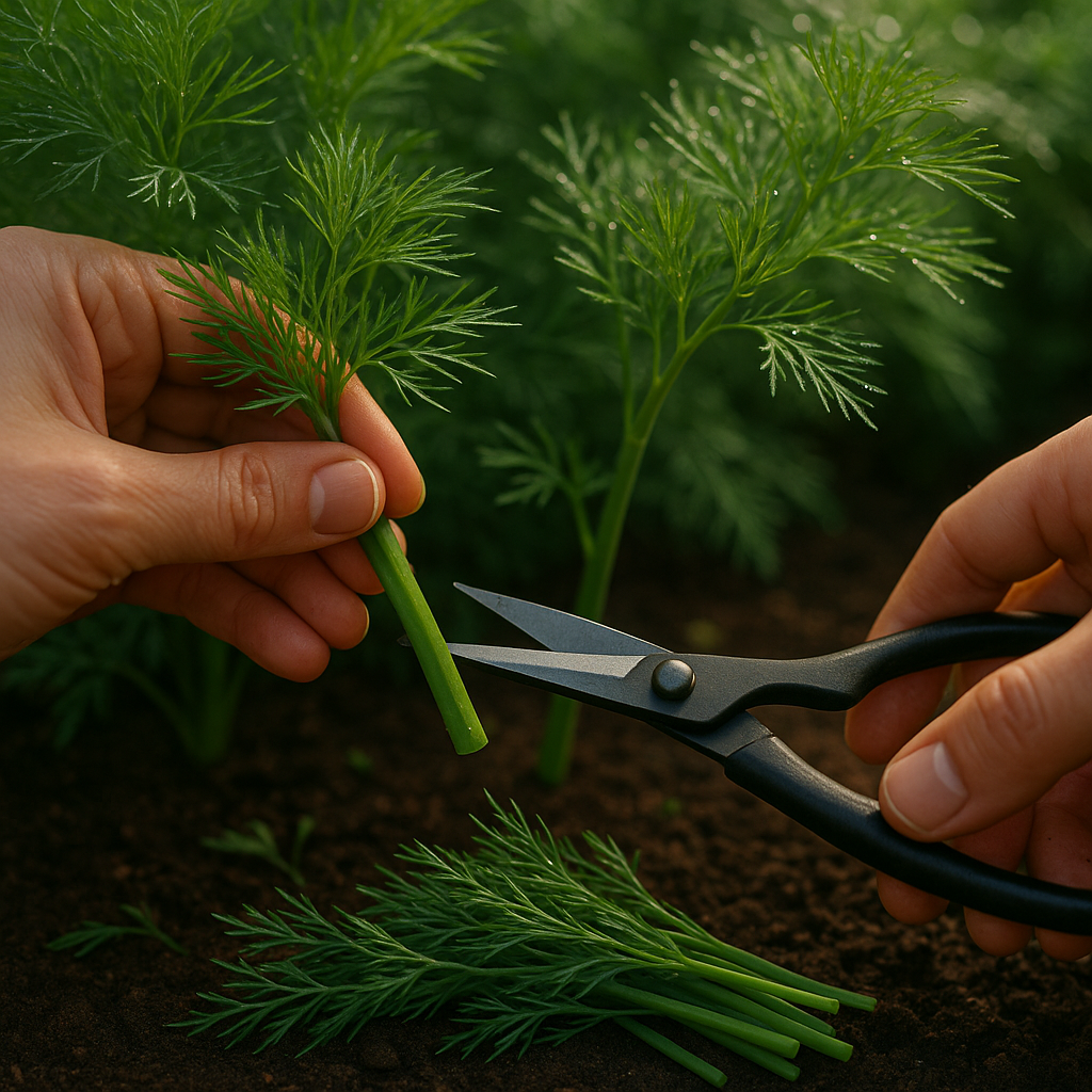 When and How to Harvest Dill Leaves