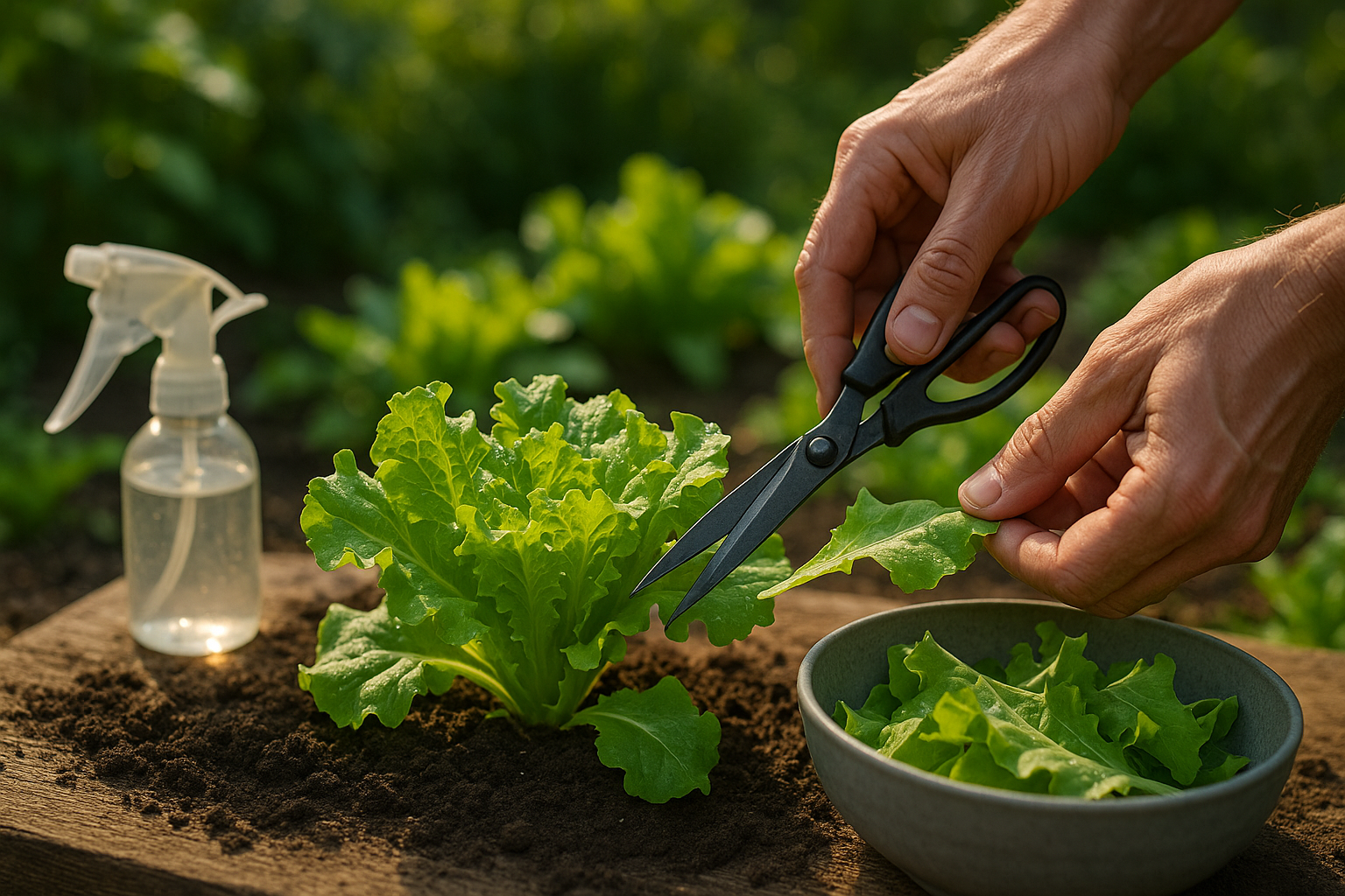 When and How to Harvest Lettuce for Regrowth