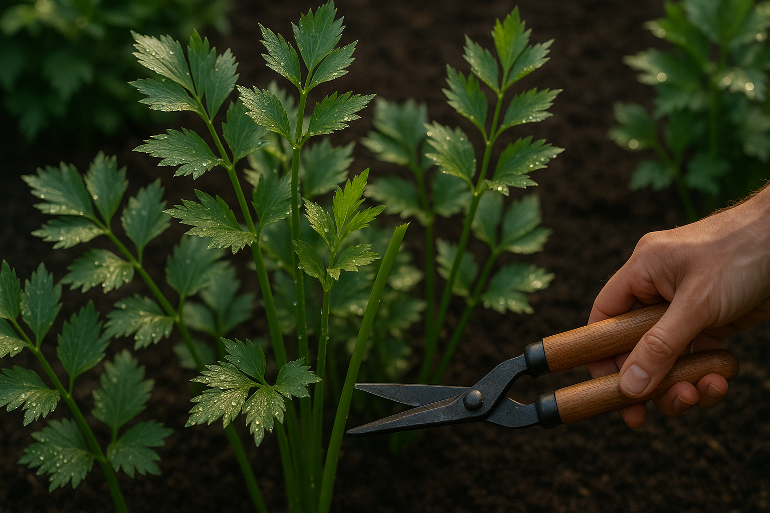 When and How to Harvest Lovage