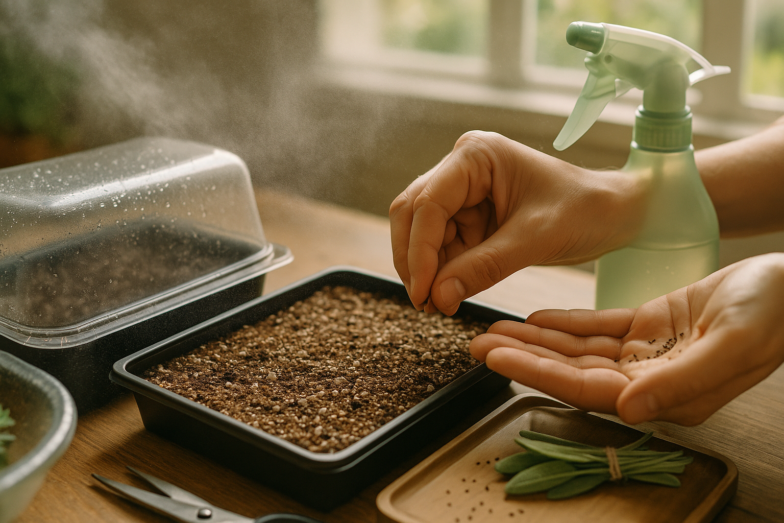 When and How to Sow Sage Seeds