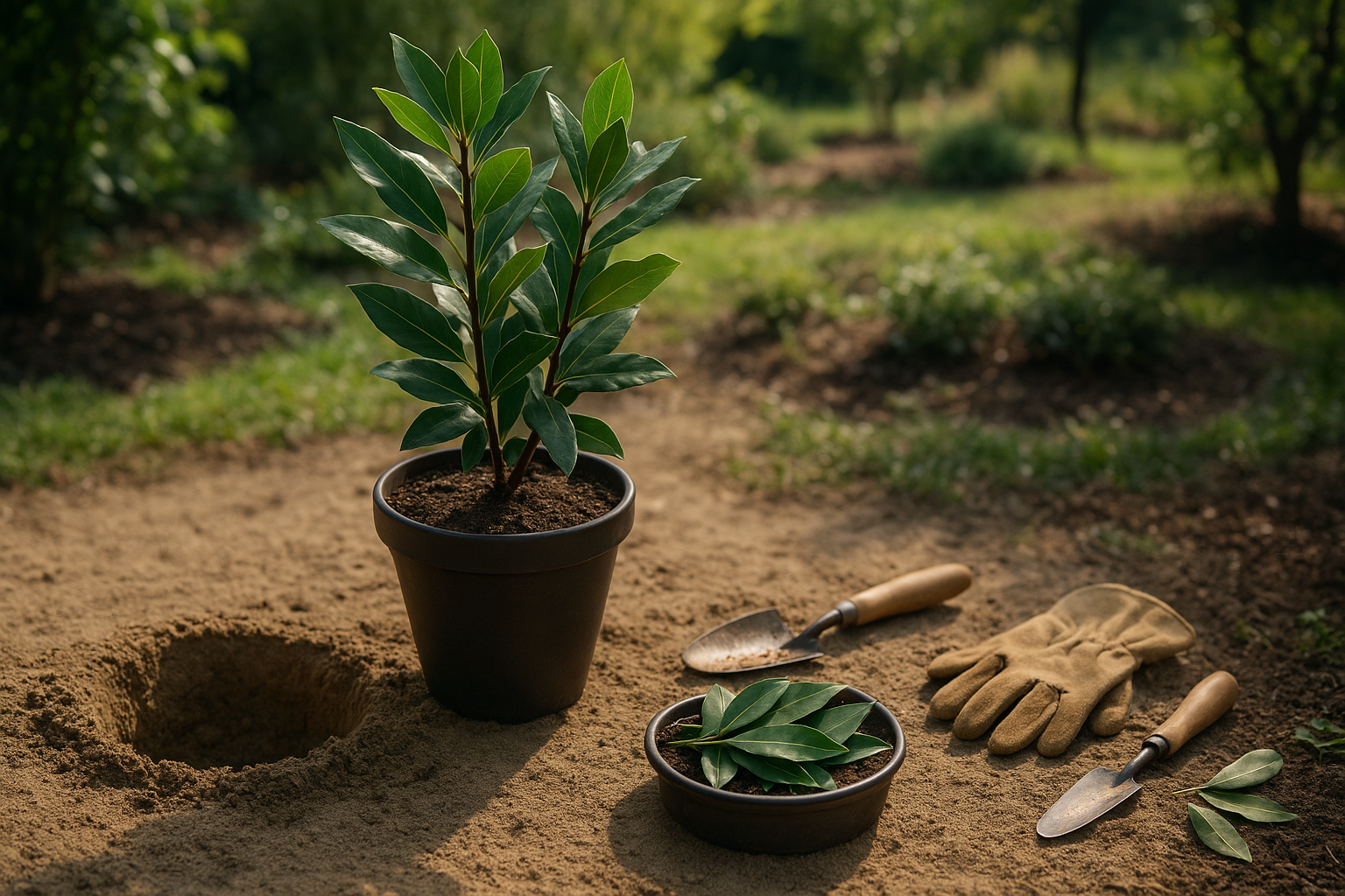 When and Why to Transplant Bay Laurel