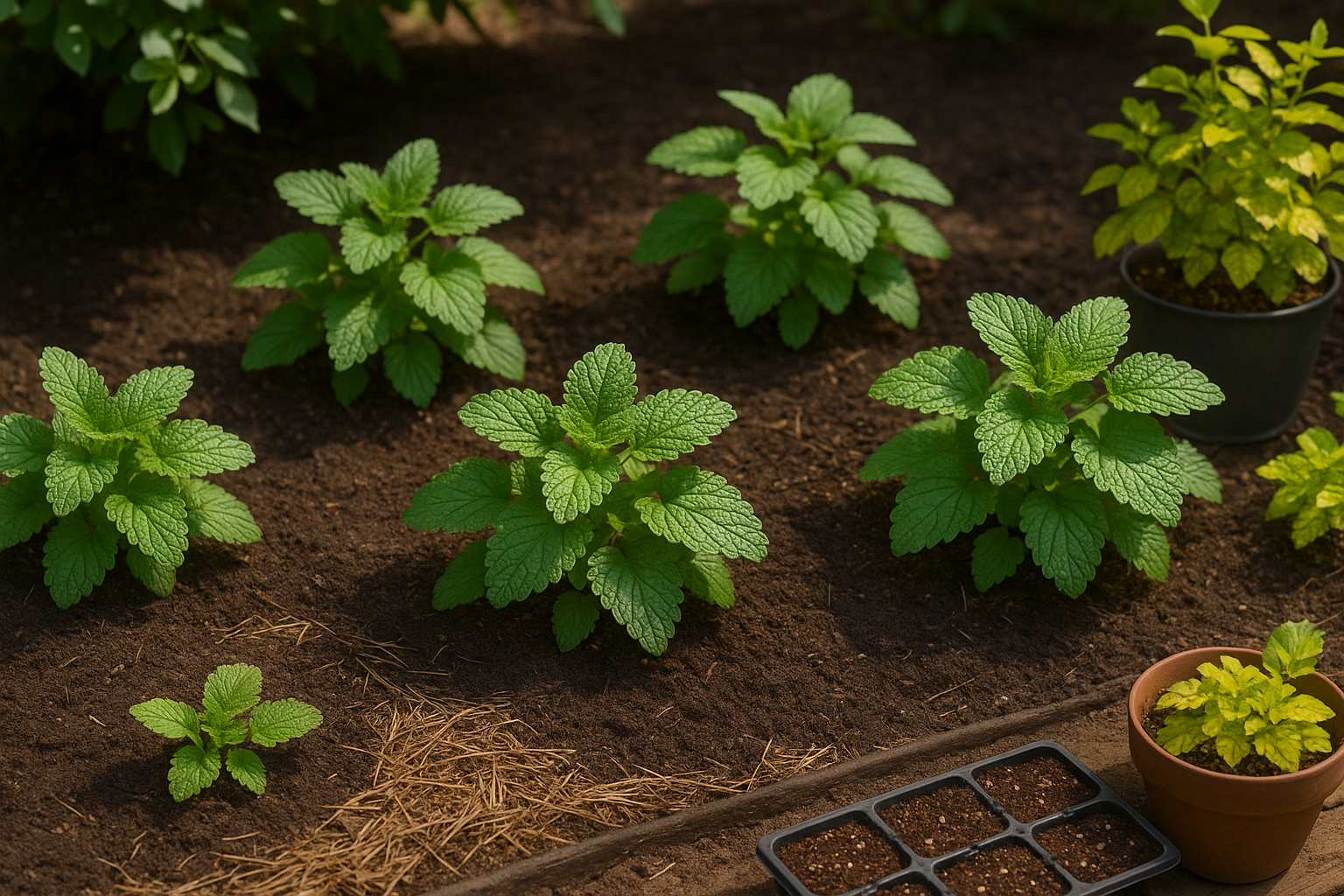 When choosing the right location for your lemon balm