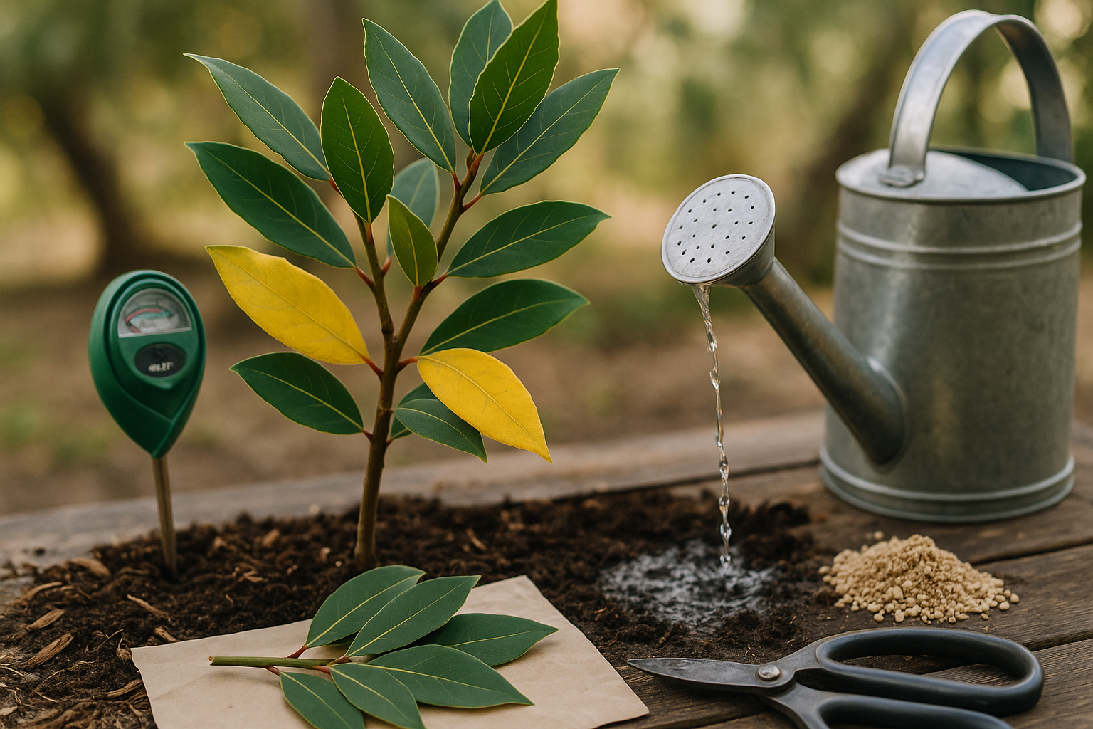 Why Bay Leaves Turn Yellow