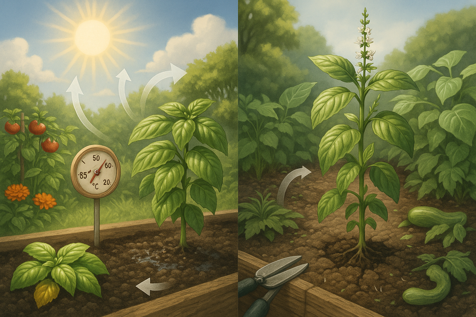 Why Does Basil Bolt Common Causes