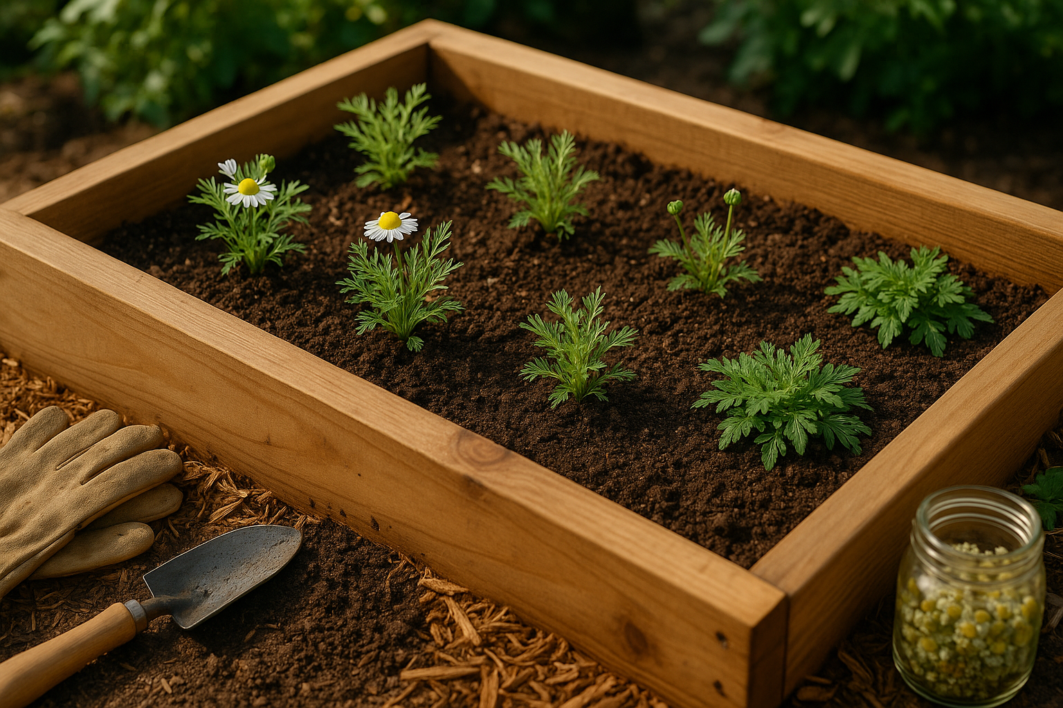 Why Grow Chamomile in Raised Beds