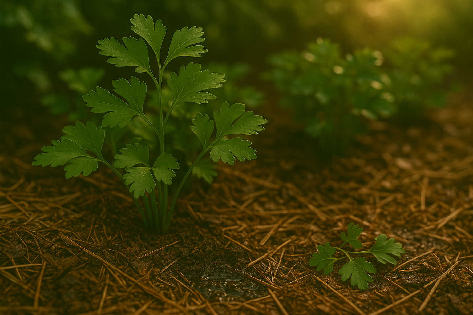 Why Mulch Matters for Parsley