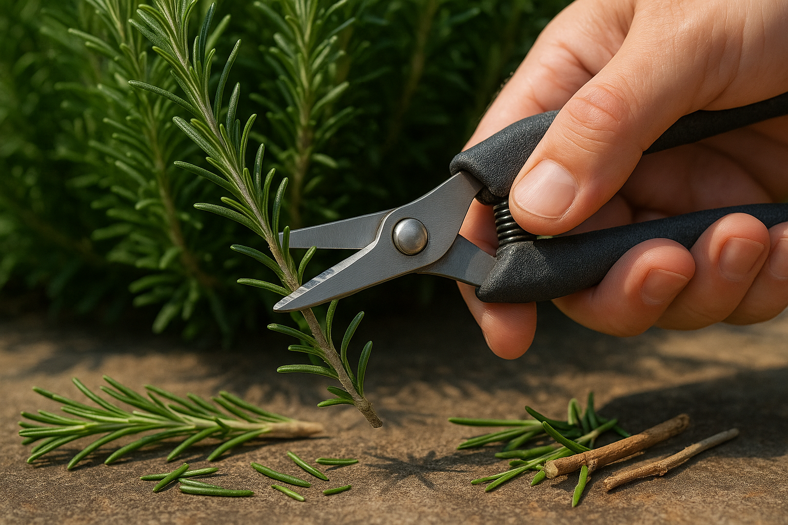 Why Pruning Rosemary Matters