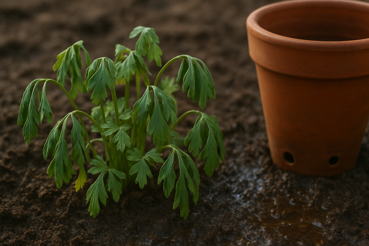 Wilting Parsley Diagnosis and Fixes