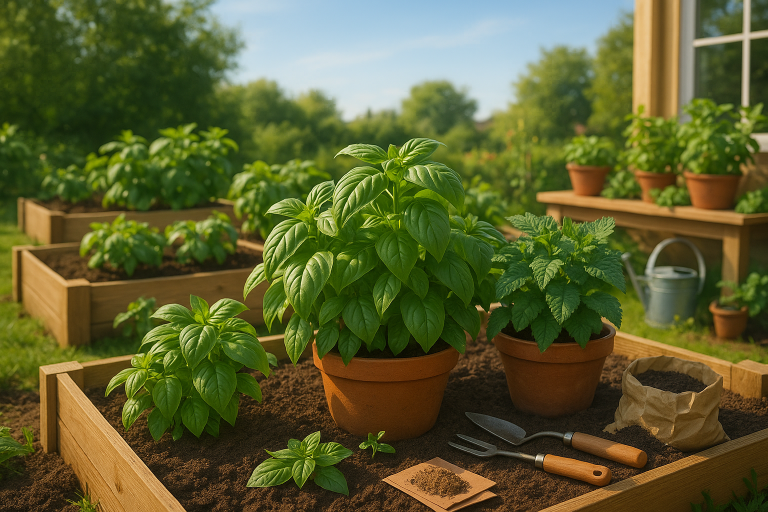 Basil in Raised Beds: Layout and Spacing Tips