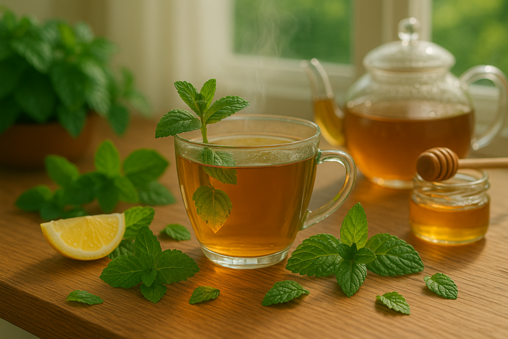 How to Make Fresh Mint Tea at Home