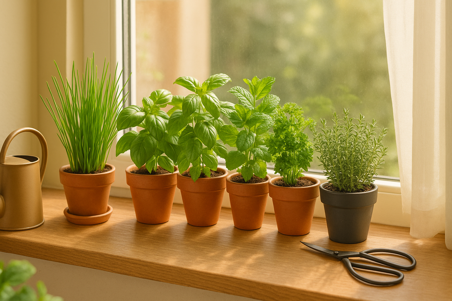 how to grow herbs at home