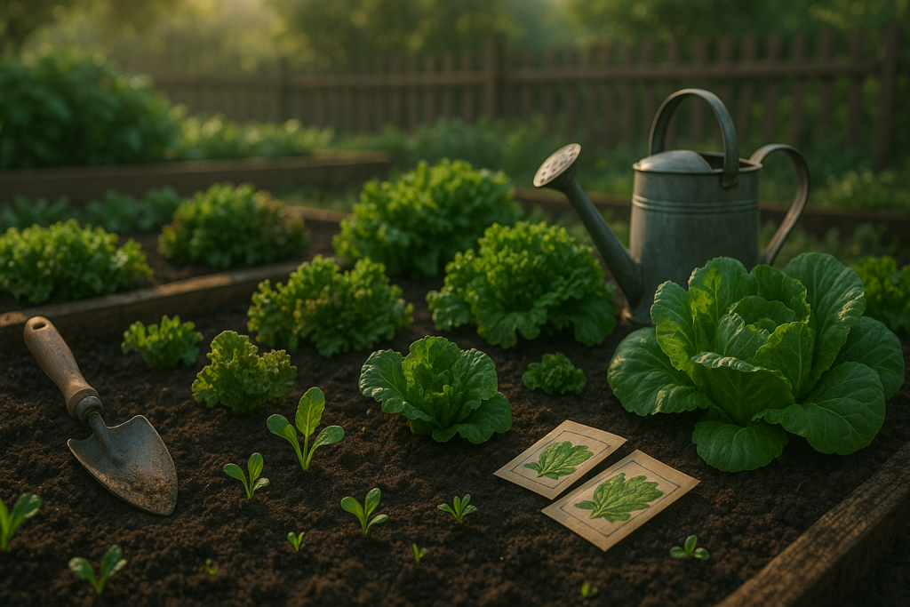Lettuce Growth Timeline (From Seed to Harvest)