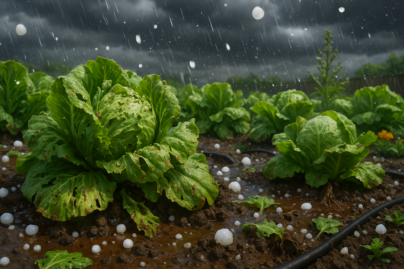 lettuce rain protection