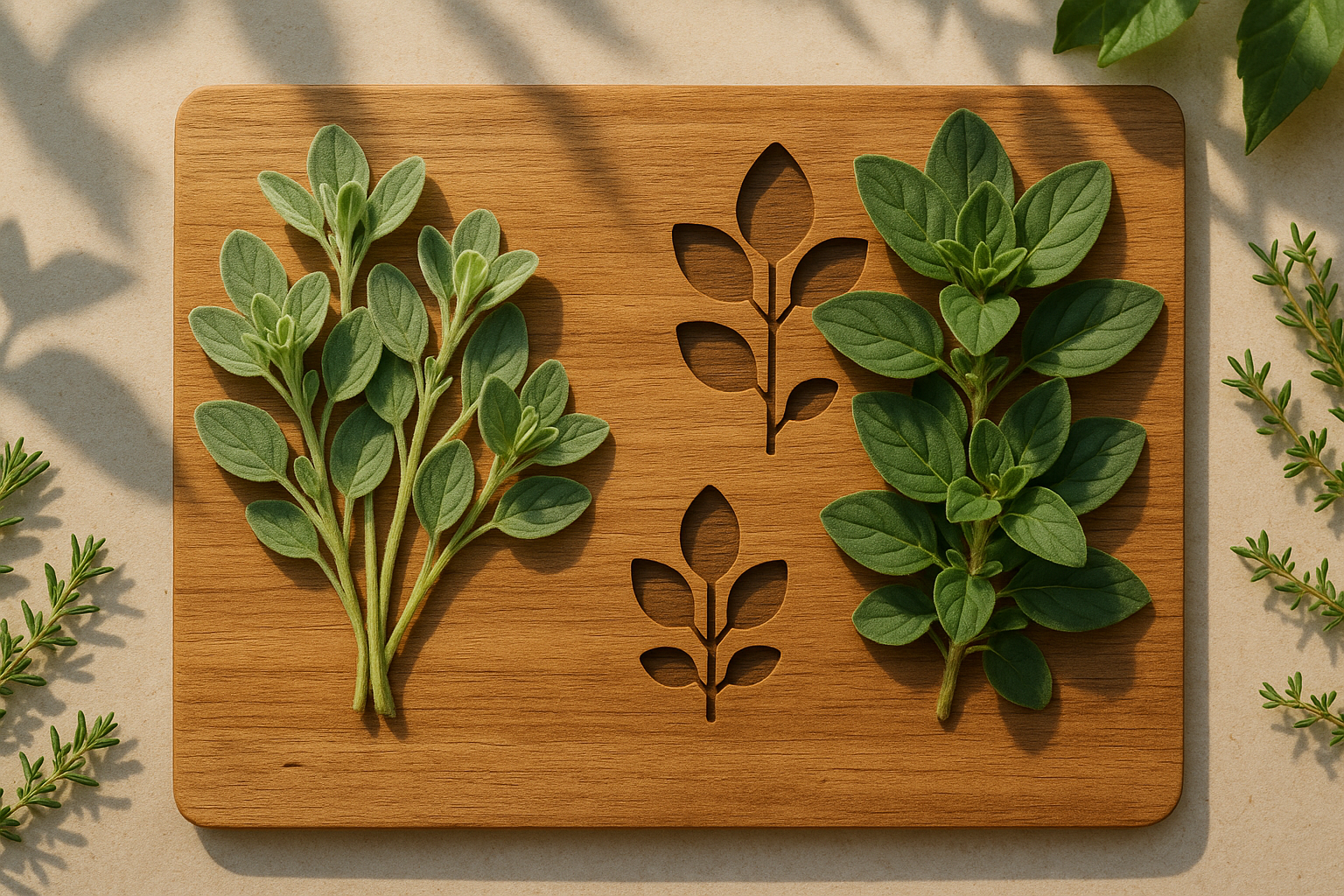 Marjoram vs Oregano