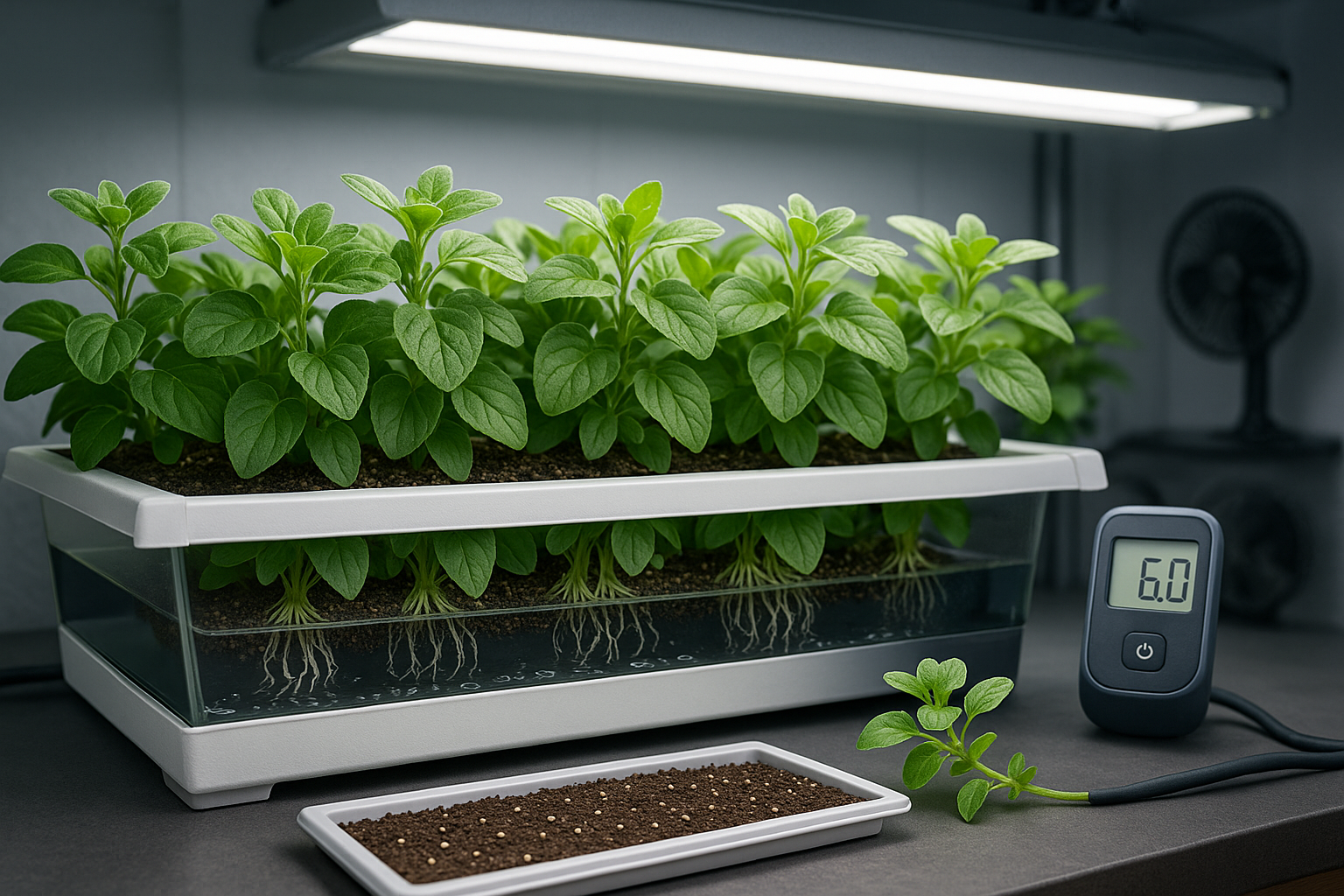 Setting Up Your Hydroponic System for Marjoram
